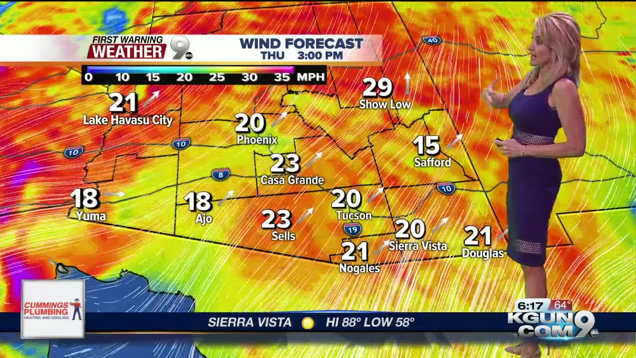 Highs peak today, then plummet Thursday