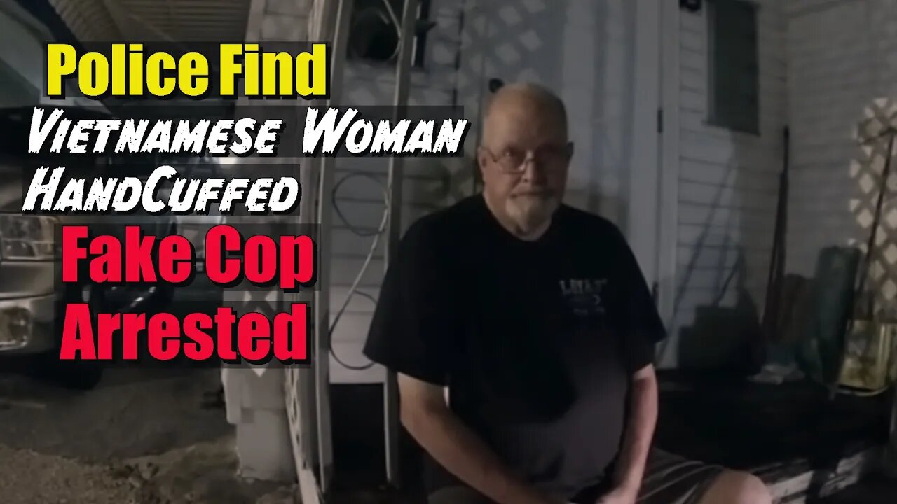 Man Pretending To Be Cop Handcuffs Woman