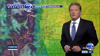 Thursday evening forecast