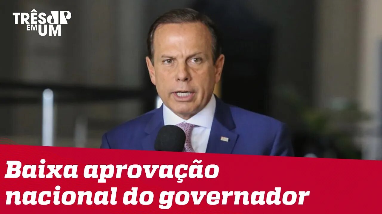 Doria diz que não deverá disputar eleições de 2022