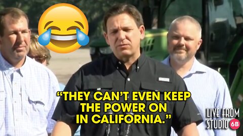 Ron DeSantis Roasts California Democrats!