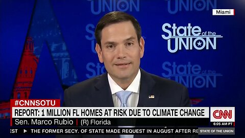 Rubio joins CNN's State of the Union to Discuss Hurricane Michael and Jamal Khashoggi