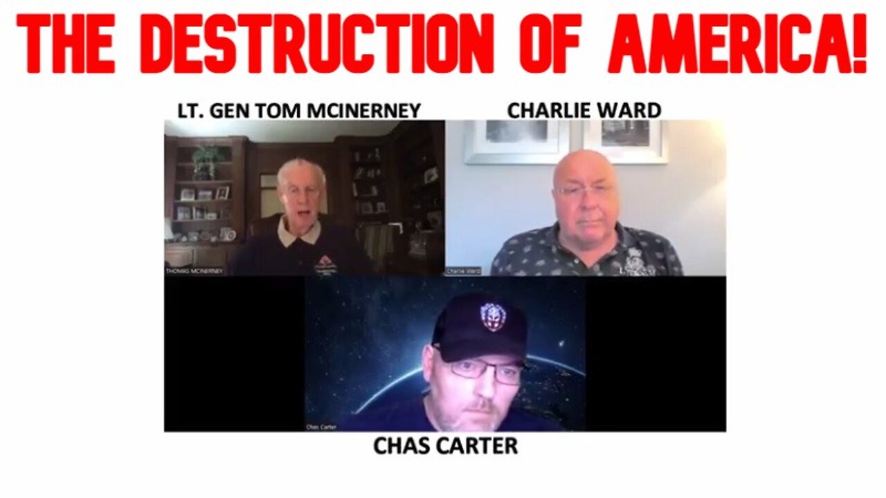 CHARLIE WARD UPDATE INTEL: THE DESTRUCTION OF AMERICA!