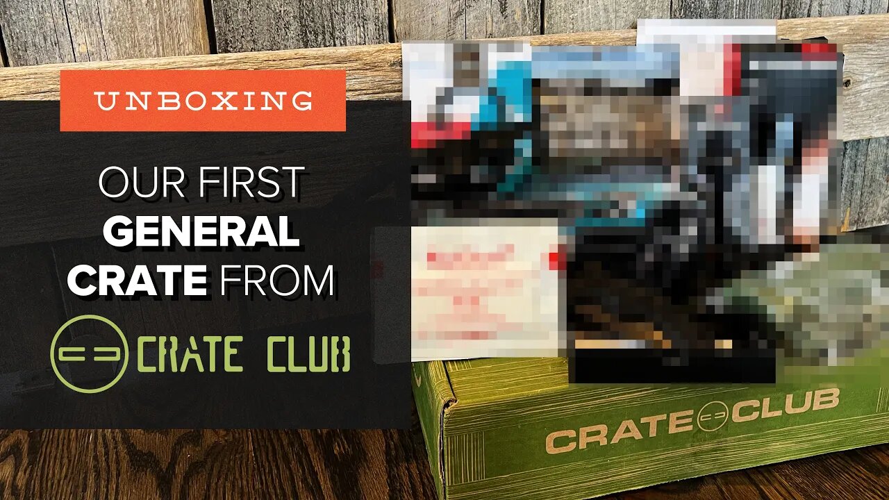 This Gear Sub is NUTS | Unboxing Our First Crate Club General Crate - Winter 2022