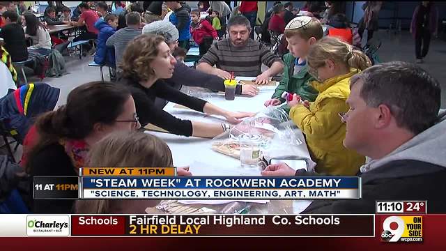 Rockwern Academy STEAM Week challenges families to build bridges