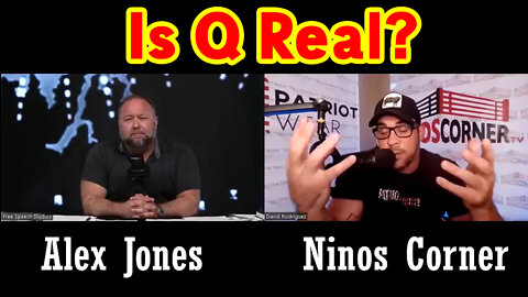 Ninos Corner "Is Q Real? Will The Great Reset Happen?" with Alex Jones