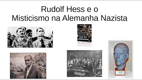 Rudolf Hess e a Magia na Alemanha de Hitler - Live de 20 06 2024