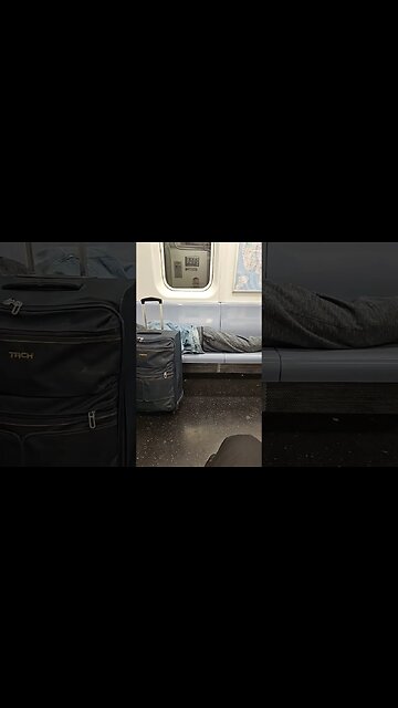 Yup another day on the train