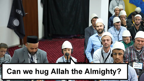 Can we hug Allah the Almighty?