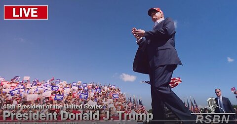 LIVE REPLAY: President Trump to Hold a Rally in Wilkes-Barre, PA - 8/17/24