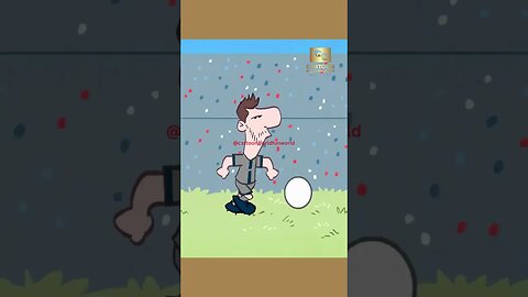 Football is too easy for Lionel Messi #shorts #football #messi #shortsfeed #shortsvideo #cartoon