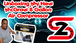 Unboxing My New McGraw 8 Gallon Air Compressor