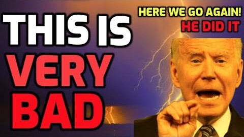 SHTF! Biden Declares NATIONAL EMERGENCY! (prep now for wrol)