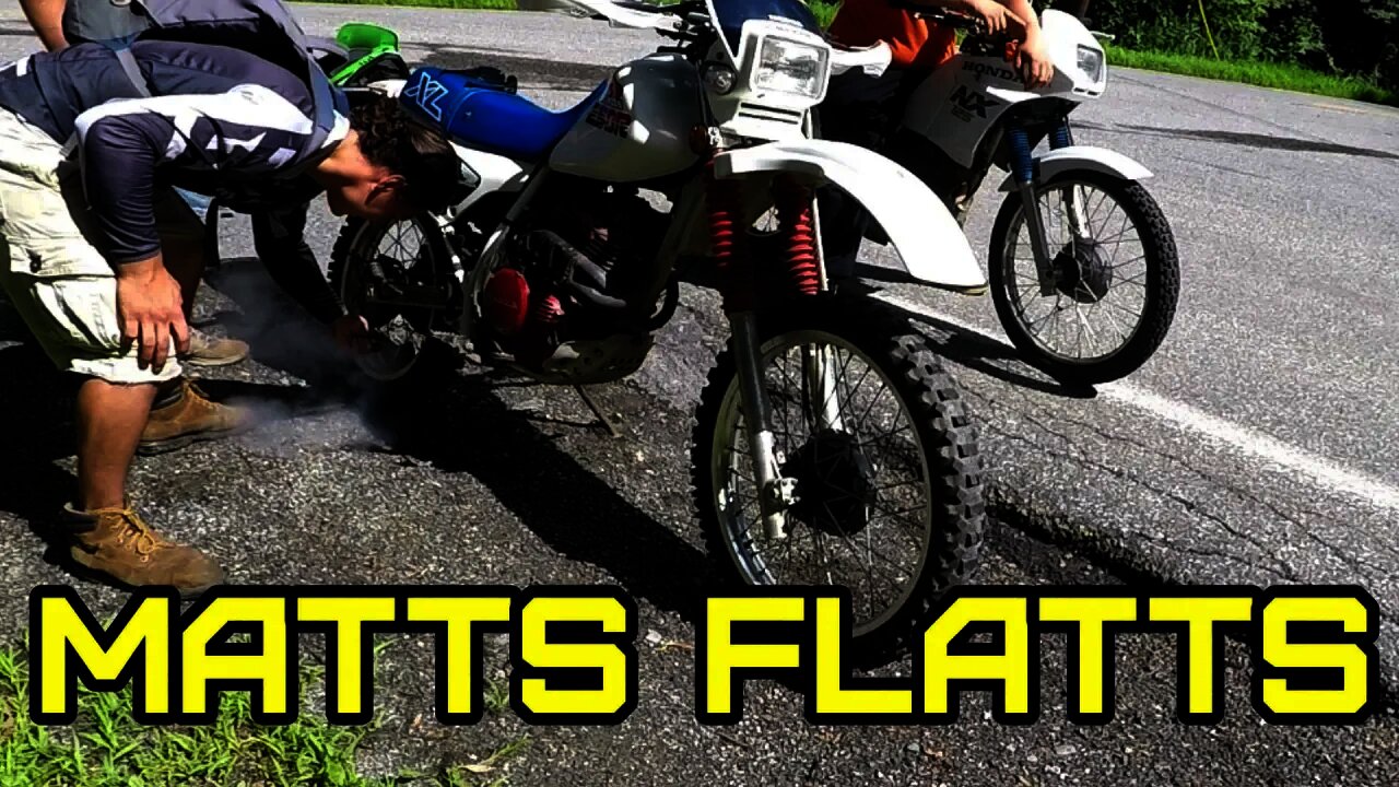 (E5) Honda CM450, XL250, NS125, Magician 250, Suzuki DR400 Matts Flats Weekend Wheelie Adventures