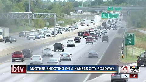 I-435 shootings damage cars, injures one