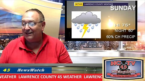 NCTV45 LAWRENCE COUNTY 45 WEATHER SUNDAY SEPTEMBER 10 2023