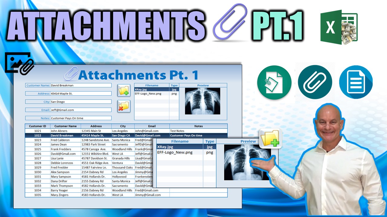 How To Create Unlimited File Attachments With A Thumbnail Preview In Excel [Part 1]