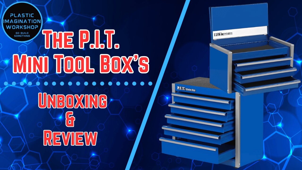 Mini Toolbox from P.I.T. Unboxing and Review