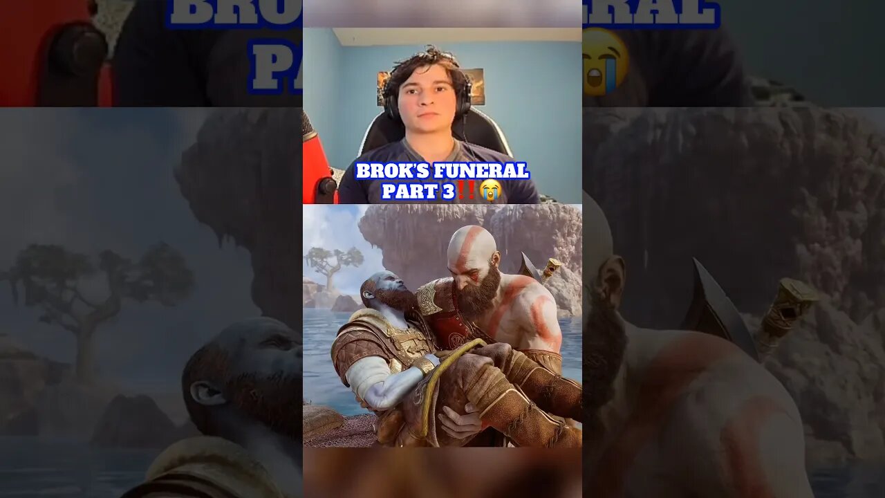 He Finally Showed Up‼️😭 | #shorts #godofwarragnarok #gaming #reaction