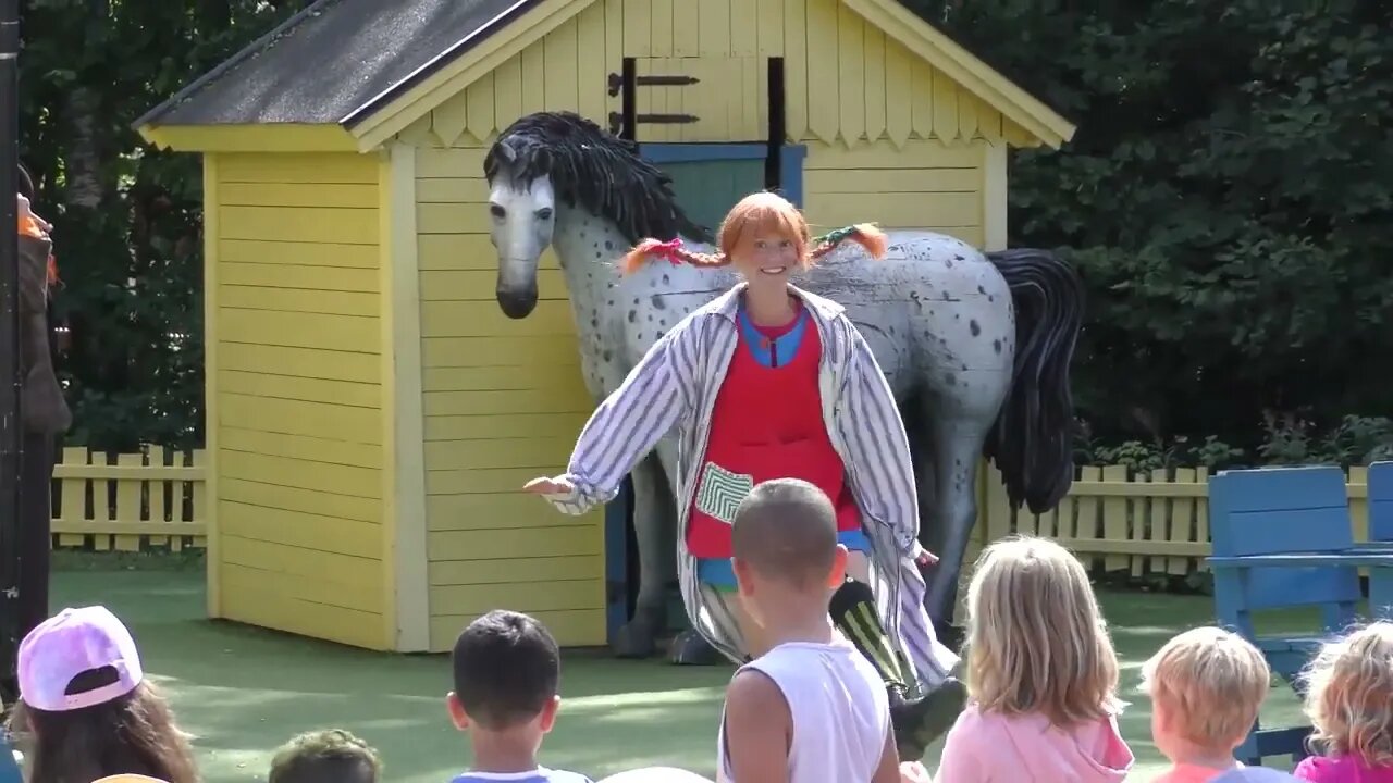 Pippi får besök av tjuvar Astrid Lindgrens Värld 2019