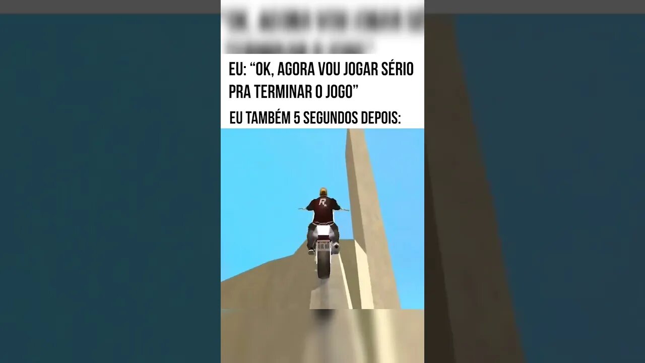 QUANDO TENTO JOGAR SÉRIO NO GTA #shortsgamer #shorts #youtubegaming #memegaming #gaming #gamer