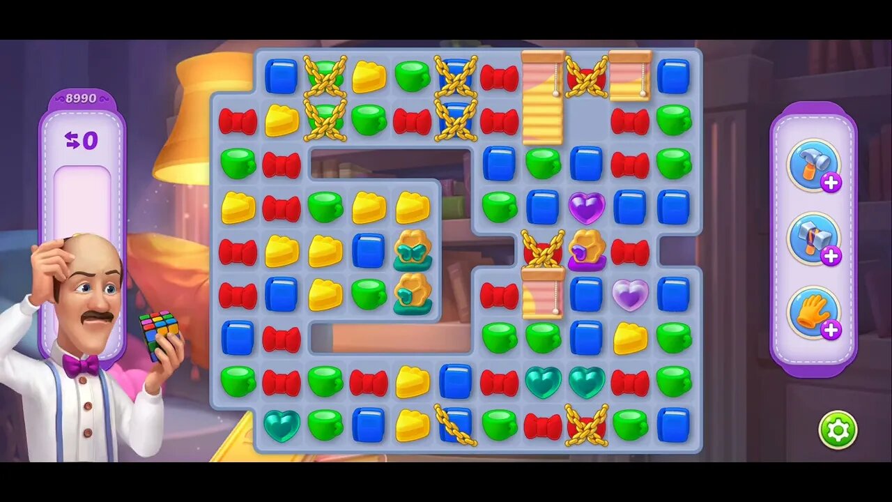 Playrix Homescapes Gameplay Walkthrough Level 8990