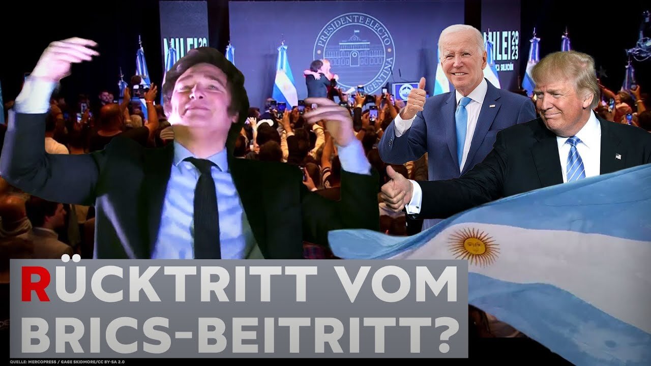 ARGENTINIENS AUSSENPOLITIK WANKT: IST JAVIER MILEI NUR EINE US-MARIONETTE?@Gegenpol🙈