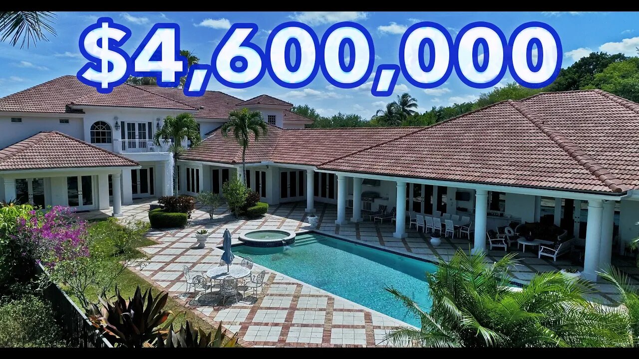 Inside $4.6 MILLION South Florida ESTATE - 4K Extended TOUR!