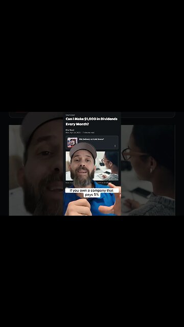 $1000 A Month in Dividends