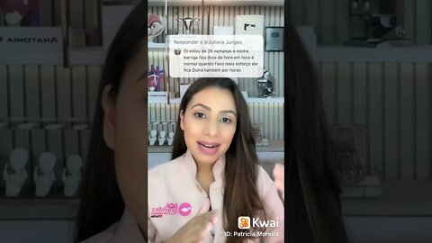 Estou com 26 semanas de gravidez e minha barriga fica dura de hora em hora