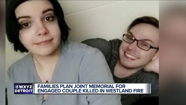 Families plan joint memorial for engaged couple killed in Westland fire