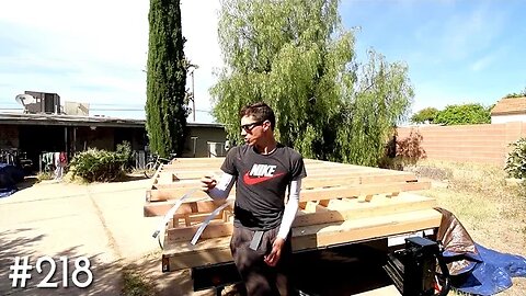 FRAMING THOSE TINY HOUSE WALLS BRAH!