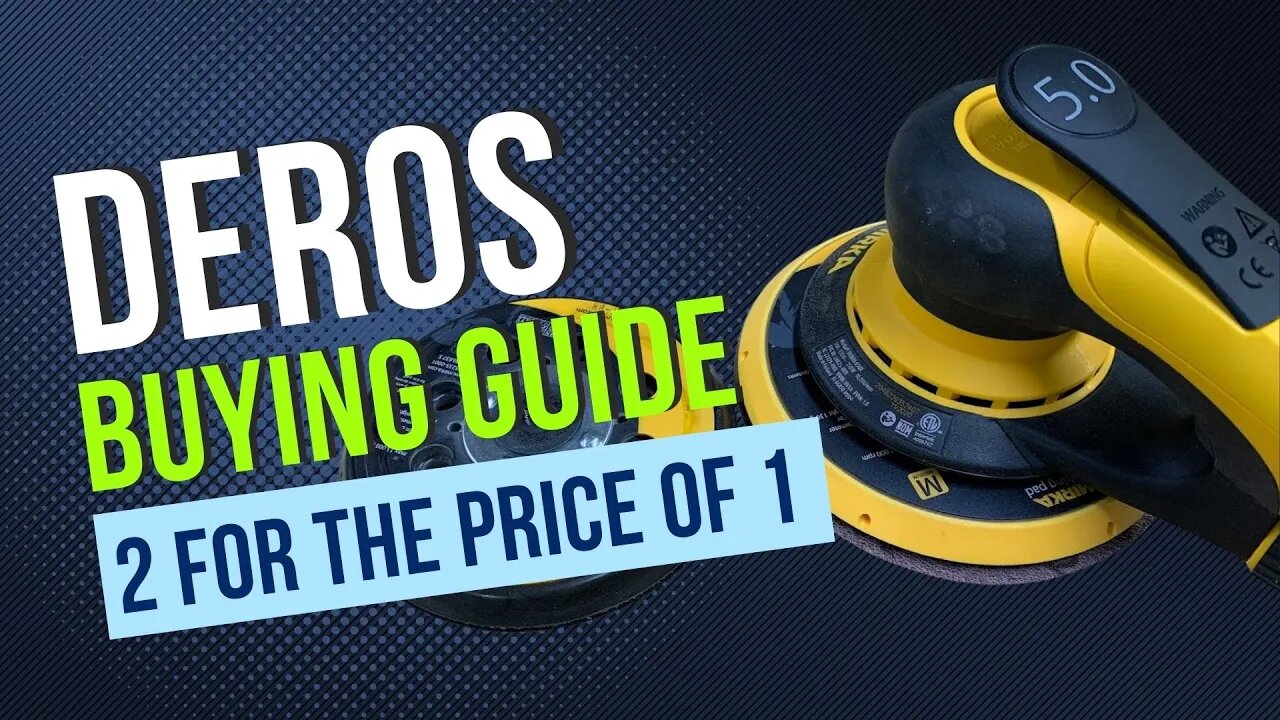 Dont buy the WRONG Mirka DEROS!! 650X CV Unboxing || The Recreational Woodworker