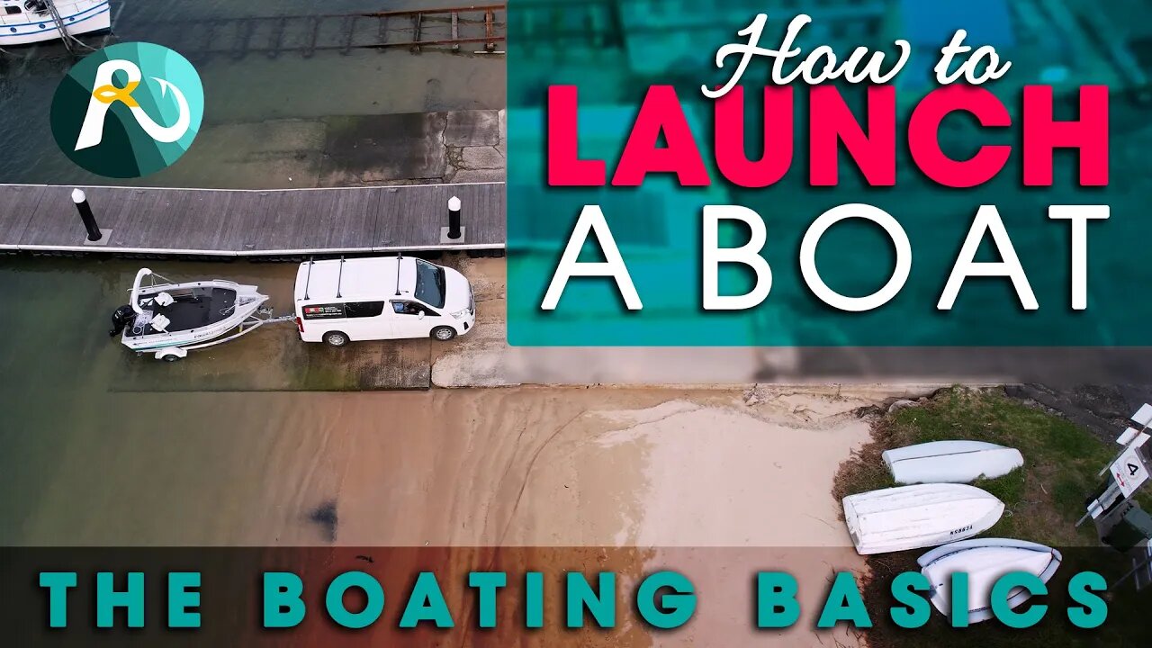 How To Launch A Boat - EASY - ( Step By Step )