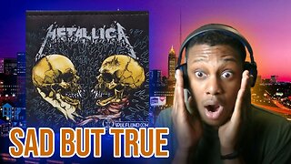 First Time Hearing Metallica - Sad But True (REACTION)