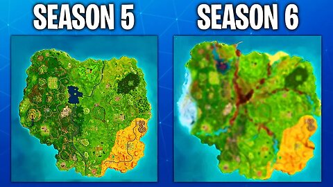 FORTNITE SEASON 6 MAP LEAKED! (Fortnite: Battle Royale)