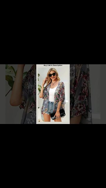 Women's Floral Print Casual Blouse Tops #shorts #floral #blouse #fashion #clothing #amazonmusthave