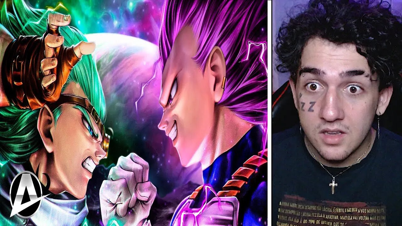 ♪ Vegeta Vs Granola | O Ego e a Vingança | AniRap e @ALBKMUSIC | REACT