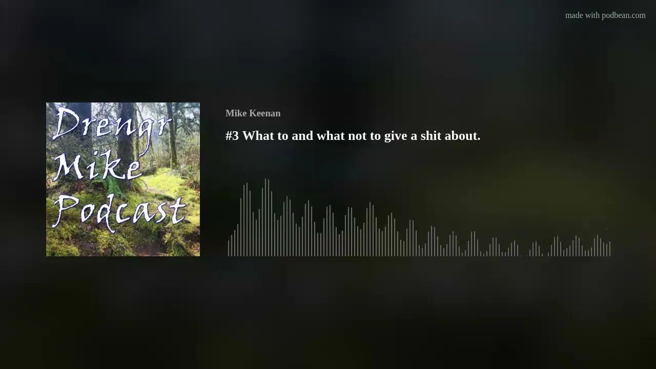 #3 What to and what not to give a shit about.