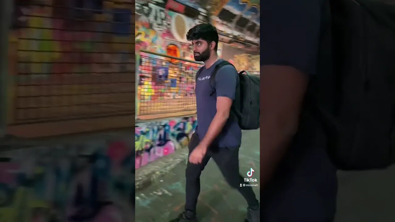 Hidden Message In Leake Street Graffiti