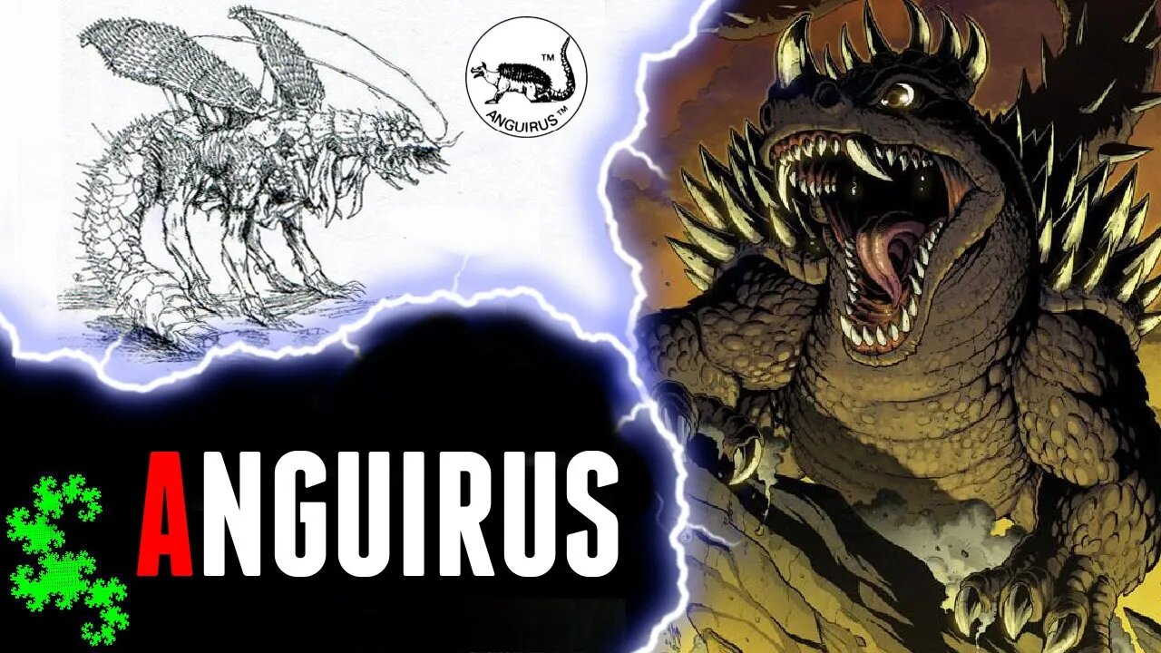 How Anguirus Was Supposed To Look In The Godzilla Movies!