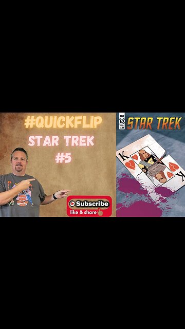 Star Trek #5 IDW #QuickFlip Comic Book Review Jackson Lanzing,Collin Kelly,Tamayo,Rosanas #shorts
