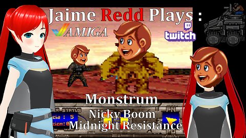 Jaime Redd Plays : Monstrum : Nicky Boom : Midnight Resistance (Amiga) 3/3