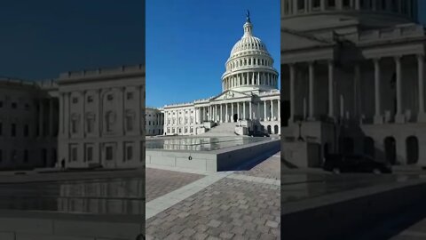 2/10/22 Nancy Drew in DC- Live Video 1-Quick Capitol Stop Before the Marine One Flight