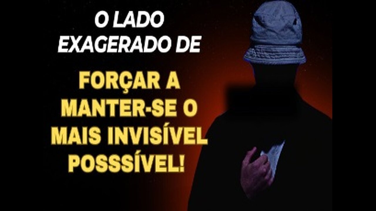 RESPONDO A UM QUESTIONAMENTO POLÊMICO: ATÉ QUE PONTO É SAUDÁVEL O HOMEM FORÇAR UM MODO "GHOST"?