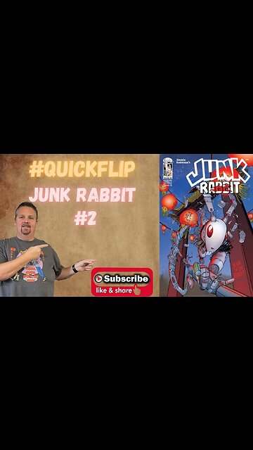 Junk Rabbit #2 Image Comics #QuickFlip Comic Book Review Jimmie Robinson #shorts