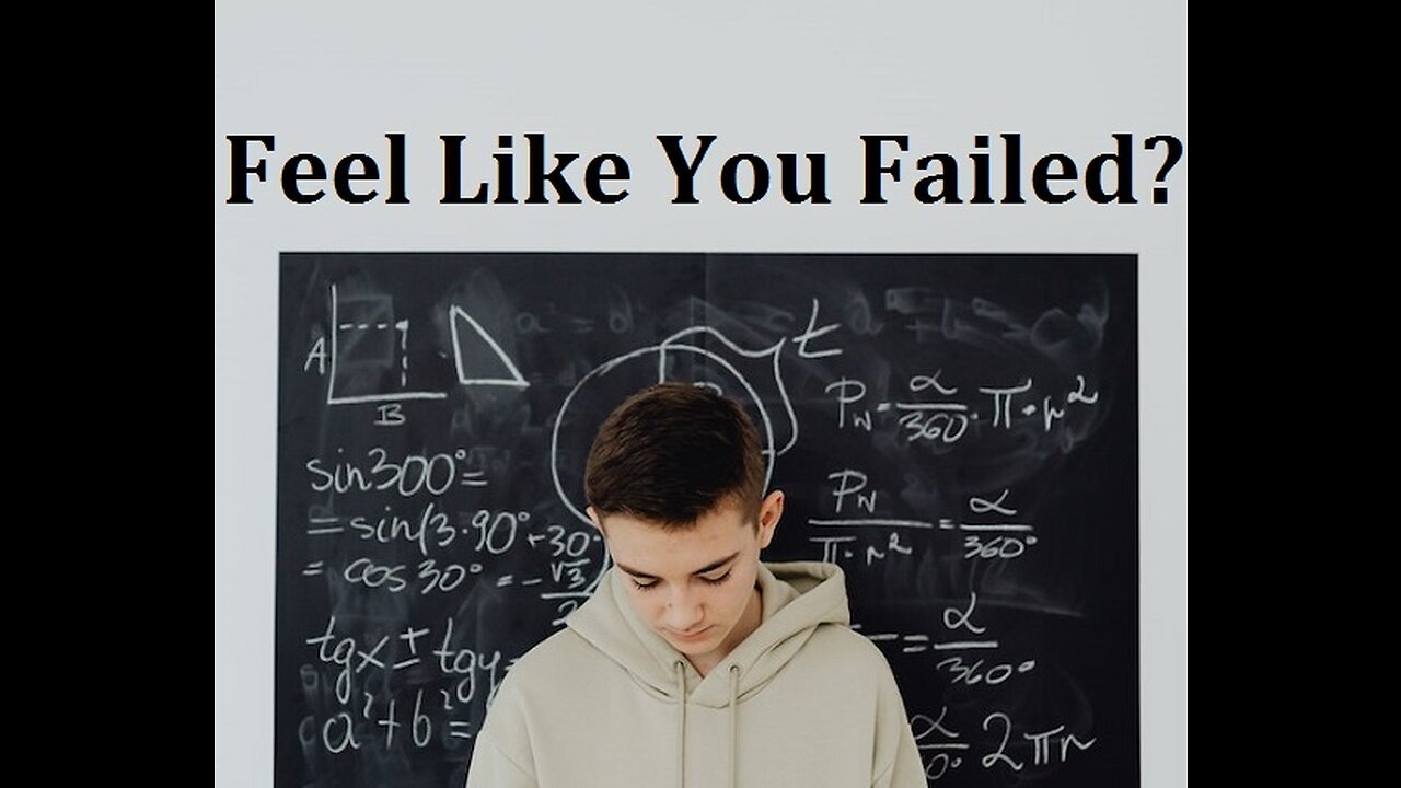 Think You're a Failure? What if it's the Best Thing That Could Happen to You...