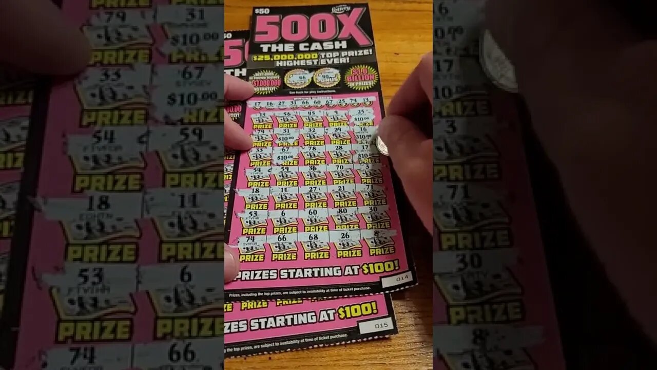 $50 Lottery Ticket Winner from Florida! #shorts #lottery