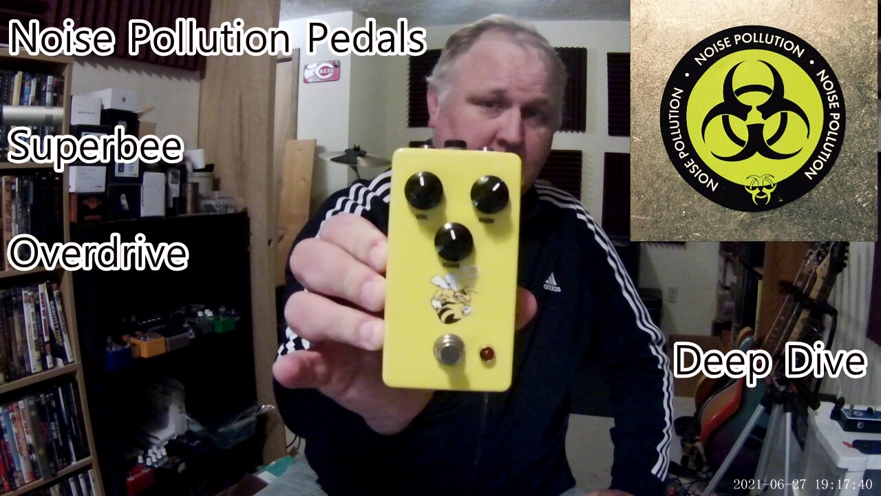 Noise Pollution Pedals SuperBee - "Dripping" Buzzsaw of Tone