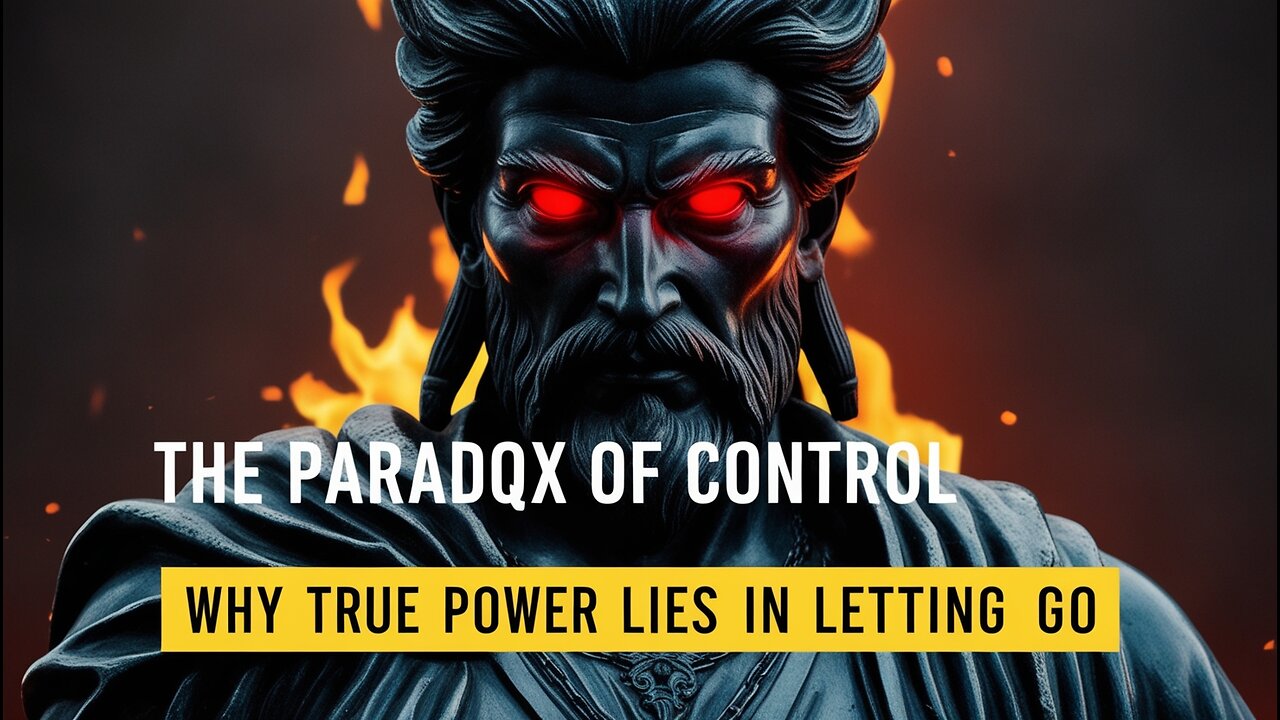 The Paradox of Control: Why True Power Lies in Letting Go | Master Self-Control & Overcome Emotions.